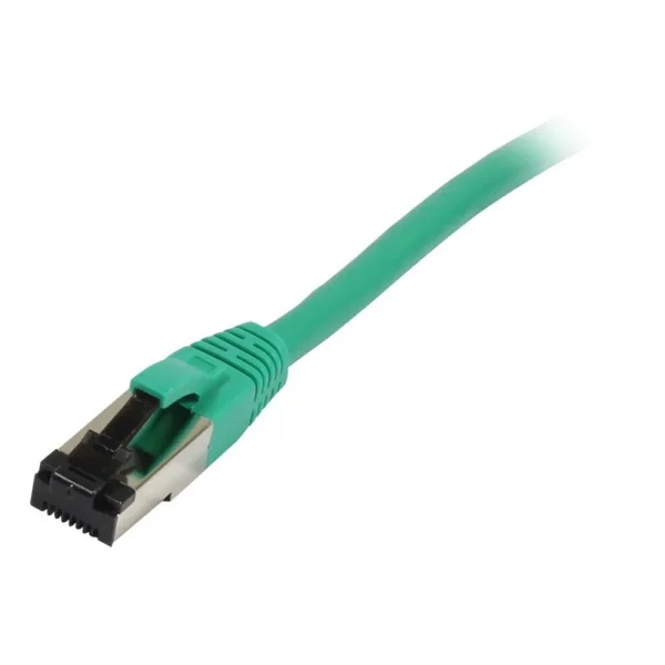 Patchkabel RJ45, CAT8.1 2000Mhz, 2m, grün, S-STP(S/FTP), TPE/LSZH(SuperFlex), AWG26, Synergy 21