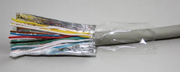 Kabel TK-Install 8x2x0,6mm² Rund 100m, Ring, starre Ader, PVC,