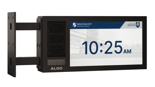 Algo 8420 IP Digital Display With Speaker - Dual Sided