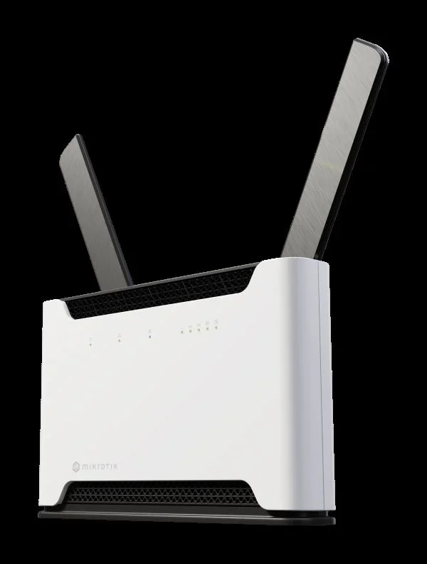 MikroTik Chateau 5G ax R17 kit with two wireless interfaces (2.4 and 5 Ghz), 4x Gigabit, 1x 2.5G, 5G Modem, S53UG+5HaxD2HaxD-TC&RG650E-EU