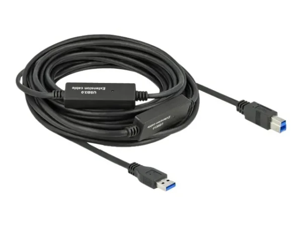 DELOCK Aktives USB Kabel A zu B 10m