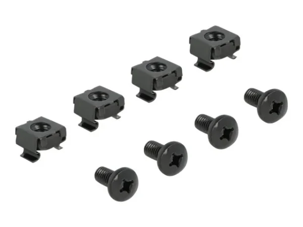 DELOCK 19z Blindabdeckung 2 HE schwarz