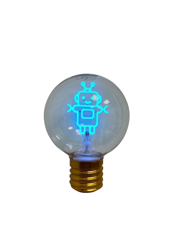 Synergy 21 LED Retrofit E40 Deko Bulb G95-Robot Aufladbar