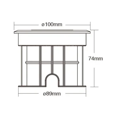 Synergy 21 LED PLC Serie Underground Light 5W RGB+CCT *Milight/Miboxer*