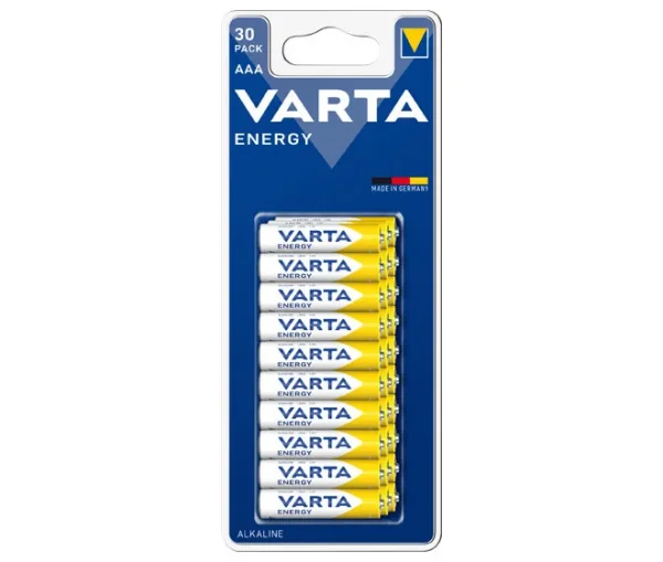 Batterie AAA (LR03) 1.5V *Varta* Energy - 30-Pack