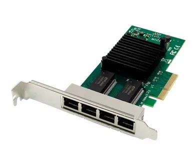ALLNET PCIe 1G x4 Quad Port Gigabit Server Adapter- Copper RJ45 -I350 - ALL0136v2-4-GB-TX