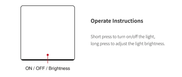 Synergy 21 LED Fernbedienung 2,4GHz dual white (CCT) Wireless Dimm Panel (w) *Milight/Miboxer*