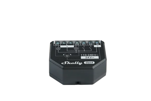 Shelly · Unterputz · "2PM Gen4 2er Pack" · Relais · max 16A · 2 Kanäle · Messfunktion · WLAN · Matter · Zigbee · Bluetooth