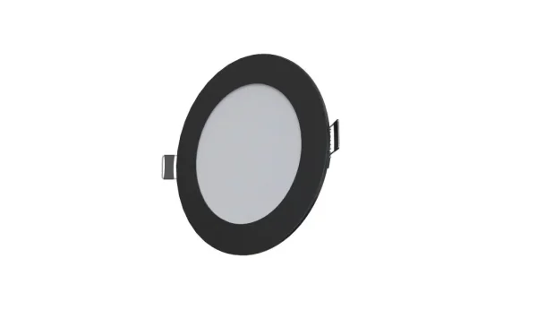 Synergy 21 LED Ultra Slim LED Panel Light V6 6W dual white (CCT) Schwarz 24V