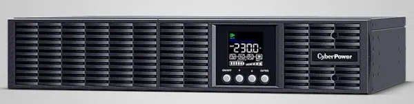 CyberPower USV, OLS Tower/19"-Serie, 1500VA/1350W, 2HE, On-Line, LCD, USB/RS232, incl.SNMP Karte RMCARD205