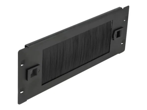 DELOCK 10 Bürstenleiste werkzeugfrei 2HE