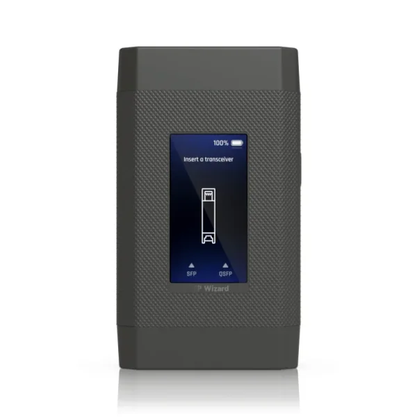 Ubiquiti UniFi SFP Wizard • SFP, SFP+, SFP28, QSFP+, QSFP28 • battery • USB-C • UACC-SFP-Wizard