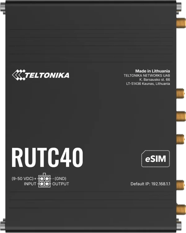 Teltonika · Router · RUTC40 · 4G Edge Router