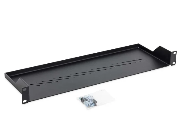 Triton 19" zbh. Zwischenboden, 150mm, Frontmontage, Schwarz