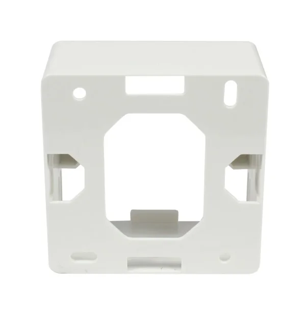 Keystone, Modulträger, Aufputzgehäuse 80x80, Reinweiss, Synergy 21,