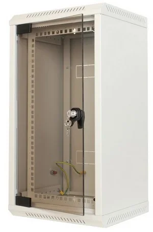 Triton 10/19" Wandgehäuse, 10/5HE, 1-teilig, T460mm, Lichtgra