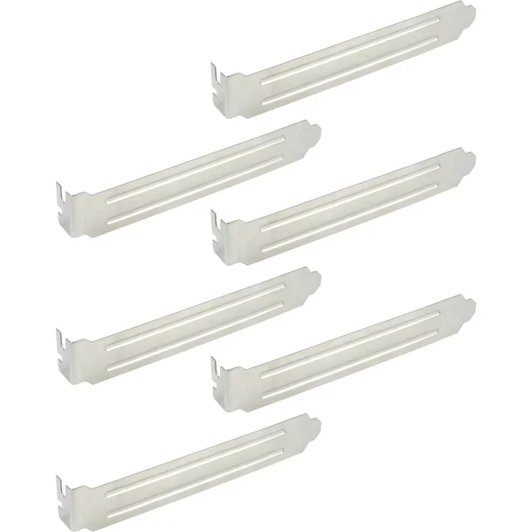 InLine® PCI Slotblech Blindblende, 6er Pack
