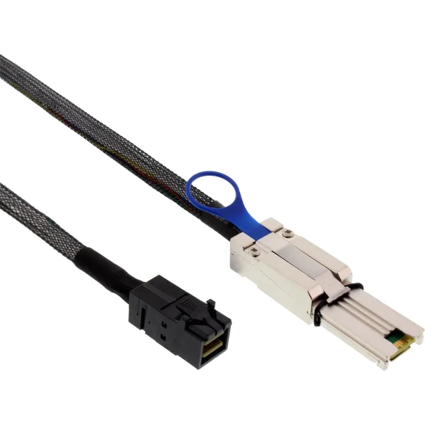 InLine® Mini SAS HD Kabel, SFF-8643 zu SFF-8088, 1m