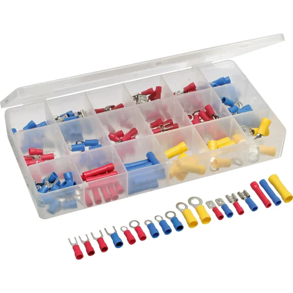 InLine® Kabelschuhe Set, 200-teilig