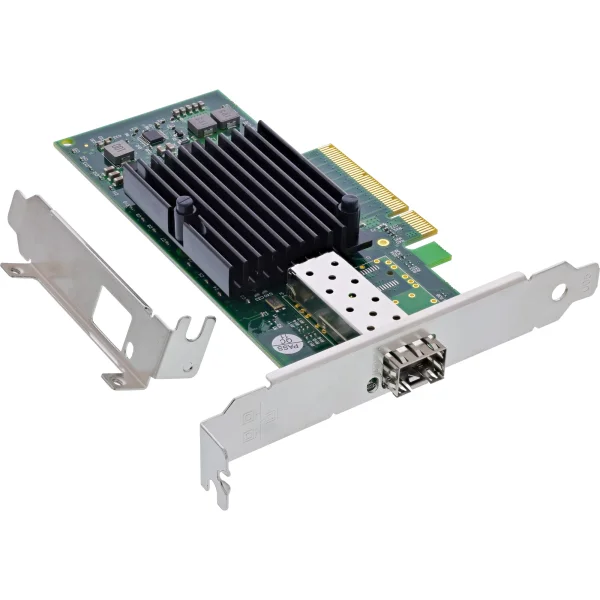 InLine® 10-Gigabit Netzwerkkarte, 1x SFP+, PCIe x8