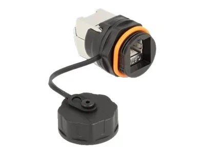 DELOCK Kabelverbinder RJ45 Buchse Cat.6A