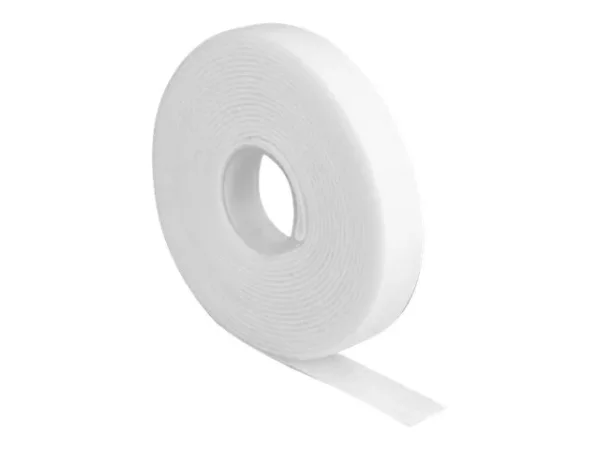 DELOCK Klettband L 3m x B 13mm weiss