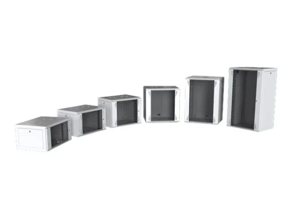 EFB 19Zoll Wandgehaeuse GRAU 12HE