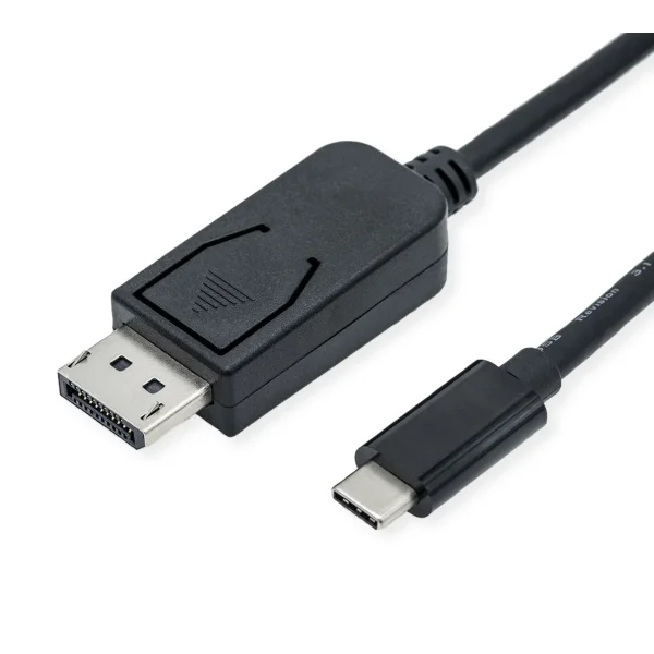ROLINE USB Typ C - DisplayPort Adapterkabel, v1.4, ST/ST, 3 m