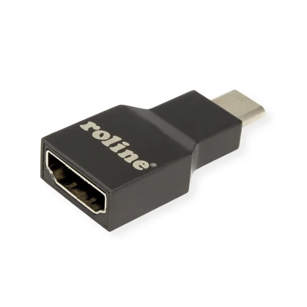 ROLINE Adapter USB Typ C - HDMI, ST/BU, grau