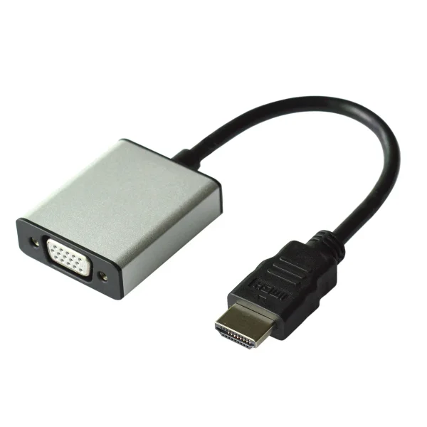 VALUE Adapterkabel HDMI zu VGA+3,5mm-Audio (Stereo)