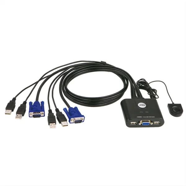ATEN CS22U KVM Switch VGA, USB, 2 Ports