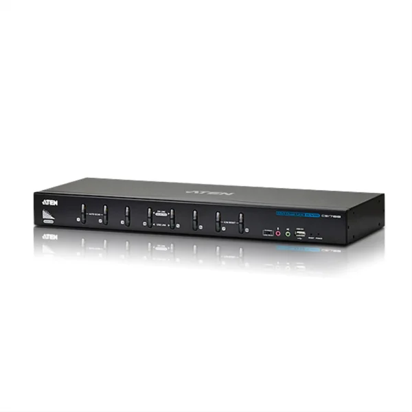 ATEN CS1788 KVM Switch Dual-Link DVI, USB, Audio, 8 Ports