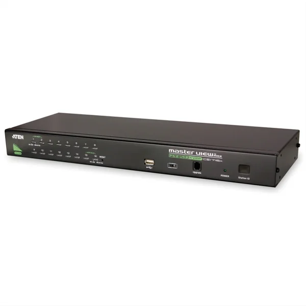 ATEN CS1716A KVM Switch VGA, PS/2-USB, USB-Peripherie Port, 16 Ports