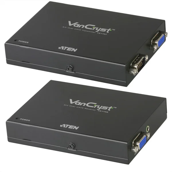 ATEN VE170 VGA Cat5 Audio/Video Extender (Sender und Empfänger)