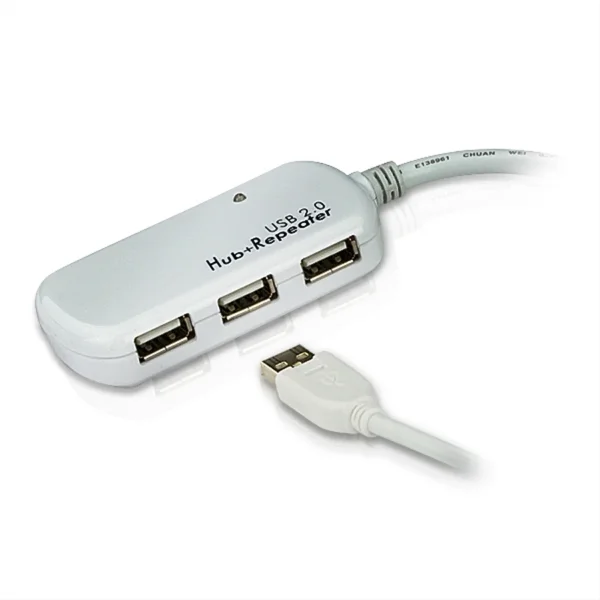 ATEN UE2120H USB Extender 4 Port Hub, grau, 12 m