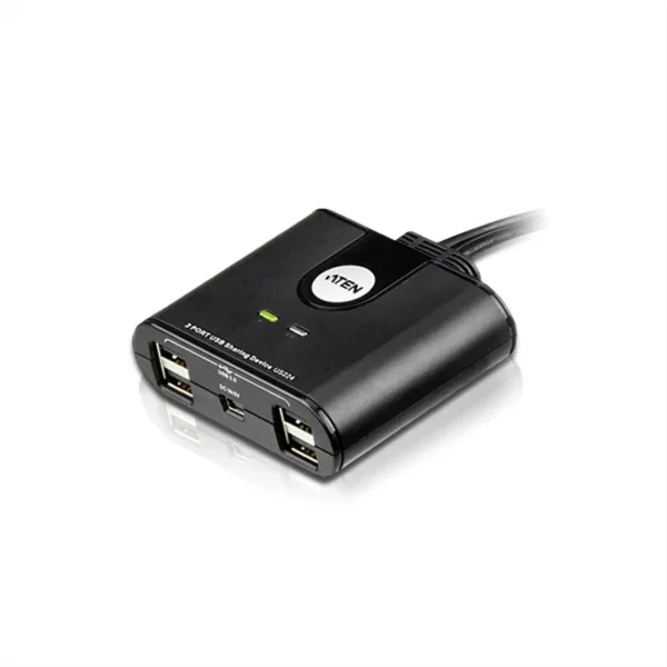 ATEN US224 USB 2.0-Peripheriegeräte-Switch mit 2 Ports