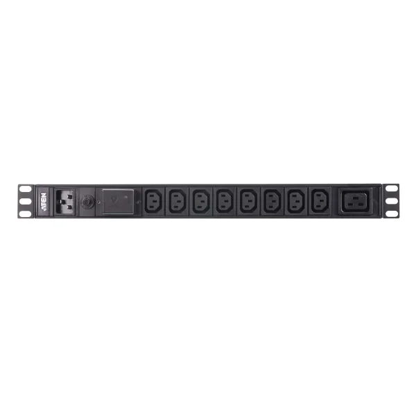 ATEN PE0209SG 1U 9 Port Basic PDU 8x C13 1x C19 16A