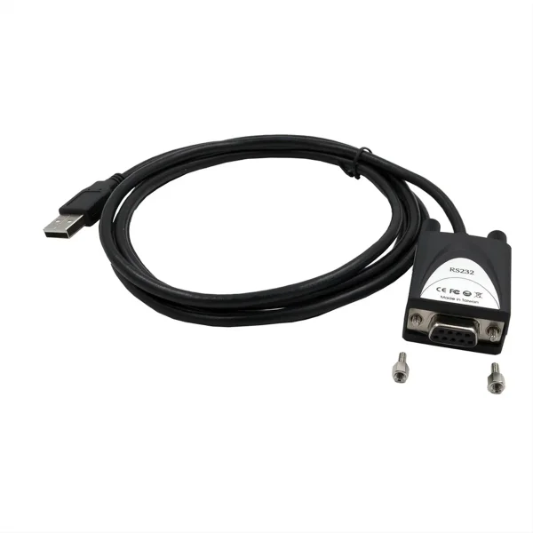 EXSYS EX-1311-2F USB 2.0 zu 1 x Seriell RS-232 1.8 Meter Kabel mit 9 Pin Buchse LED Anzeige