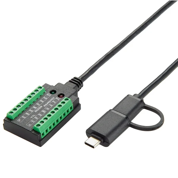EXSYS EX-13003 USB 2.0 zu 1 x Seriell RS-232/422/485 und TTL Kabel mit 18-Pin Terminal Block
