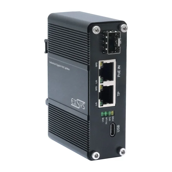 EXSYS EX-60328 PoE++ Splitter USB-C 60W