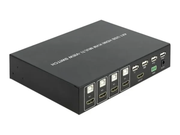 DELOCK KVM 4in1 Multiview Switch 4x HDMI