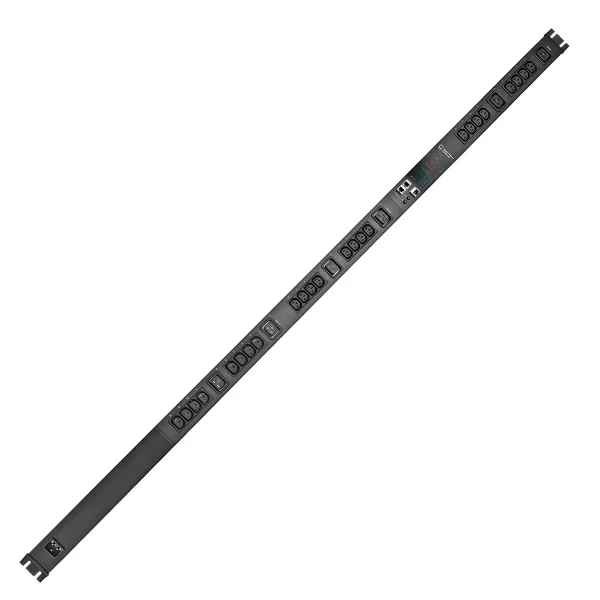 GUDE EPC 87-1310-18 30-fach switched & metered PDU, vertikaler Einbau 0HE, schwarz, 170 cm