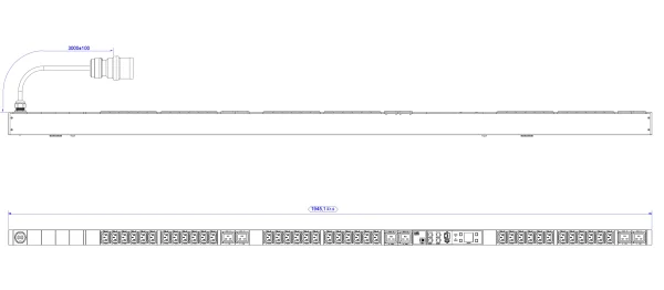 BACHMANN BN3500 36xC13 6xC19, Messung pro Phase, Diffmessung