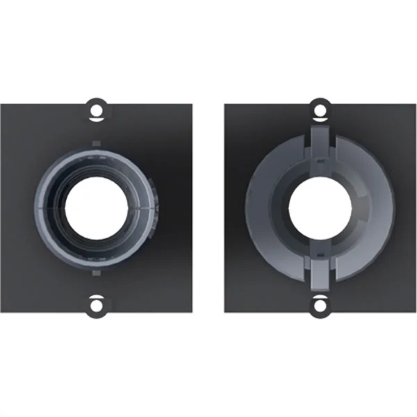 BACHMANN Rahmen 1xKBD Ø 11 mm