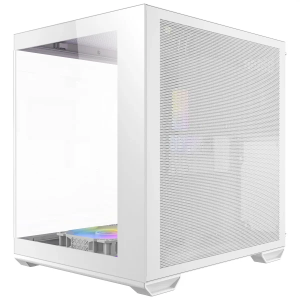 ANTEC CX60M ARGB PC Gehäuse Mini Tower Micro-ATX, weiß