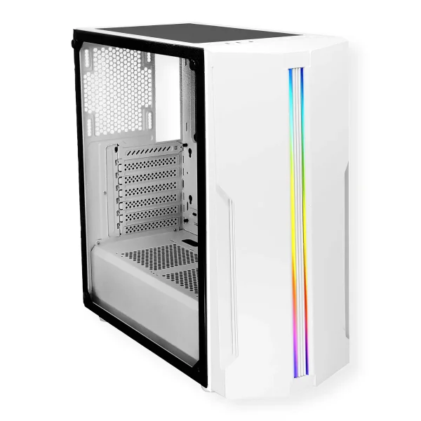 Xilence Xilent Blade X512.W.RGB Gaming PC Gehäuse, RGB ATX Midi Tower