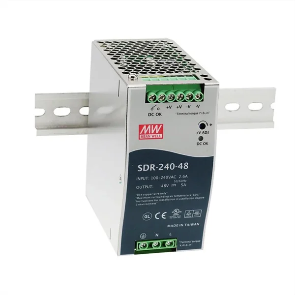 Mean Well SDR-240-48 Hutschienennetzteil 240W 48V DC