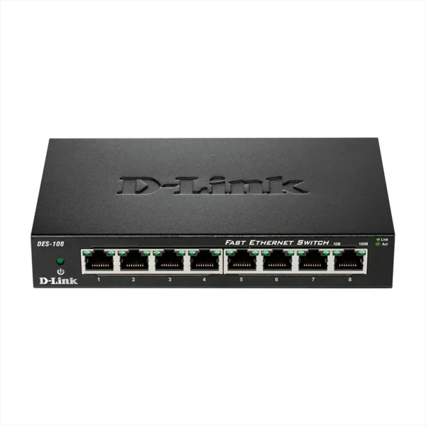 D-Link DES-108/E, 8 Pt. 10/100 Switch