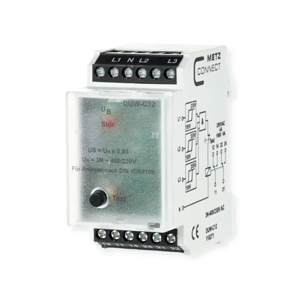 METZ CONNECT DUW-C12 Dreiphasen-Überwachungsrelais
