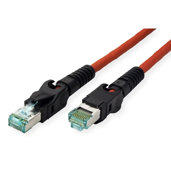 EasyLan VarioBoot Patchkabel Cat.6A, S/FTP, rot, 2 m